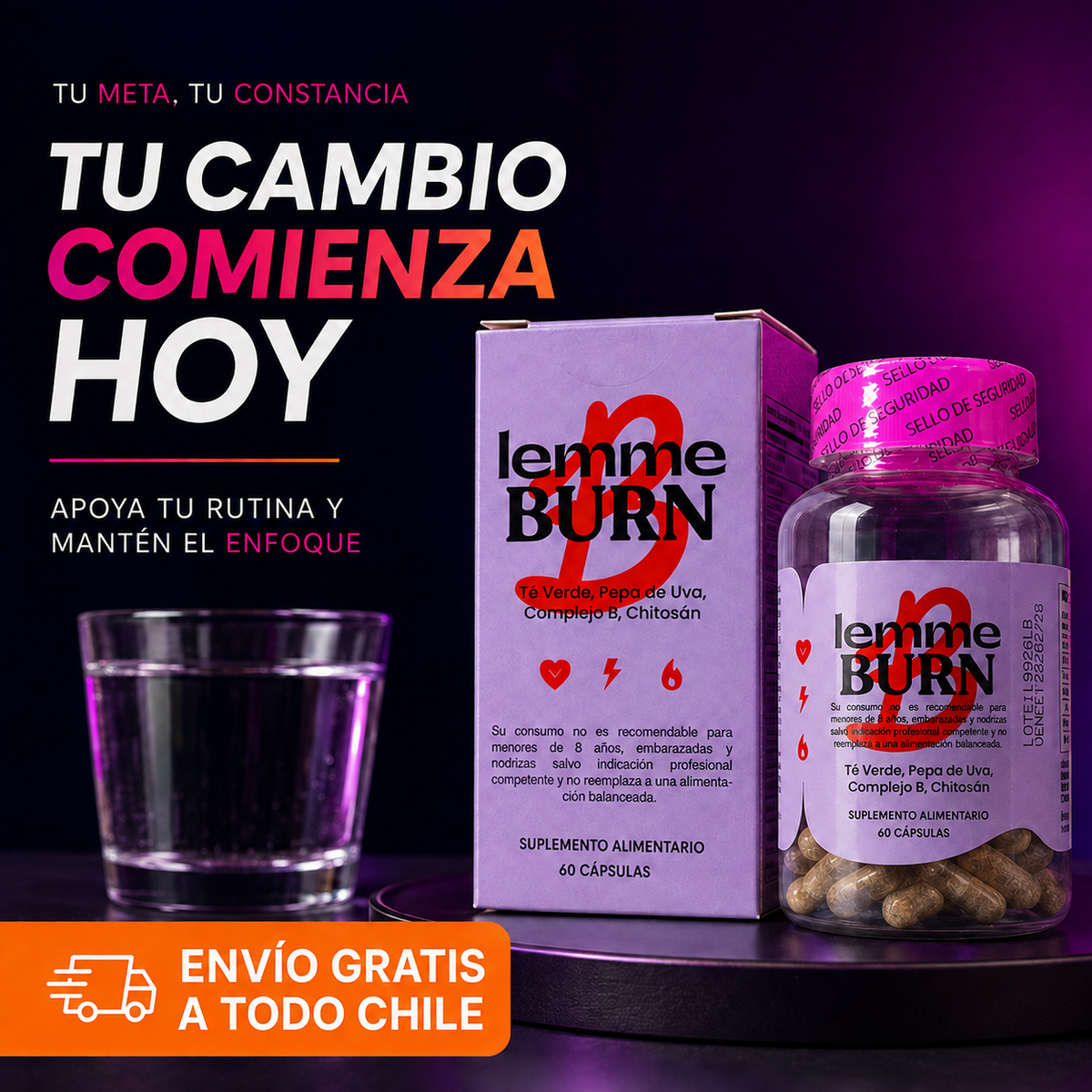 Lemme Burn™ | Apoyo diario para el control saludable del peso