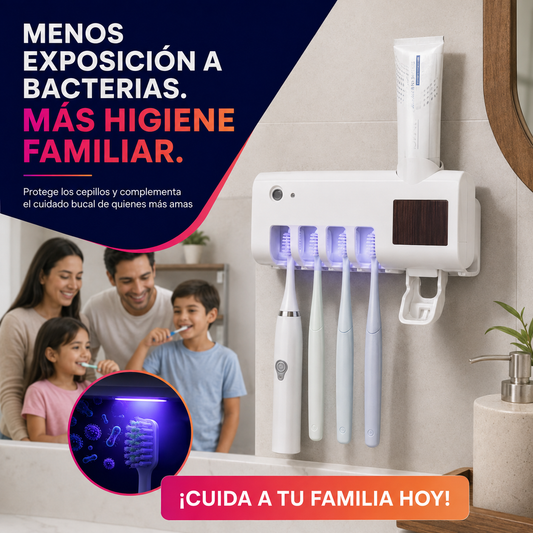 OralSafe UV™ | Esterilizador y Organizador Dental