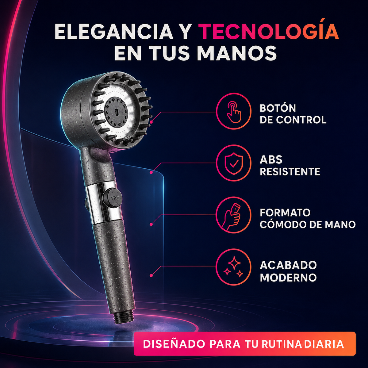 HydroSpa™ | Cabezal de Ducha Pulverizador