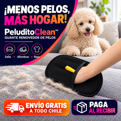 2X1 | Guante Removedor de Pelo para Mascotas 🐾