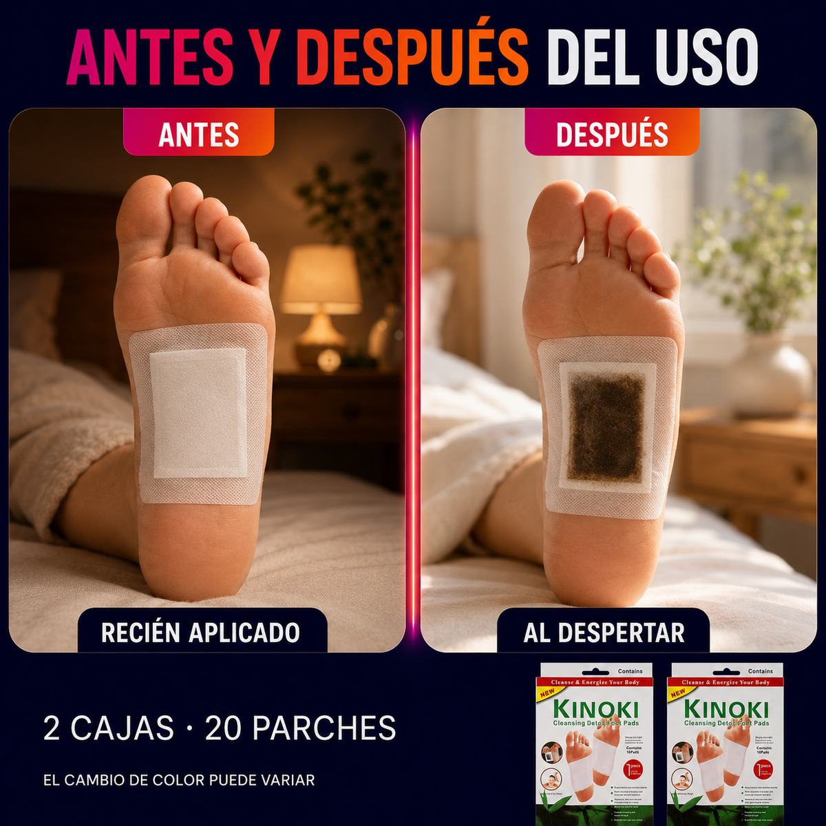 PuriStep™ | Parche Desintoxicante–Limpia Tu Cuerpo