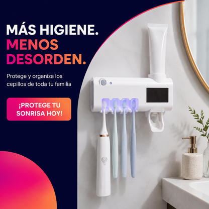 OralSafe UV™ | Esterilizador y Organizador Dental